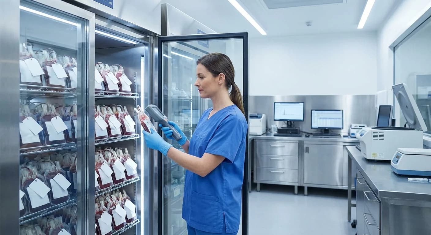 RFID Blood Bank Tracking: How Hospitals Are Achieving 100% Transfusion Traceability