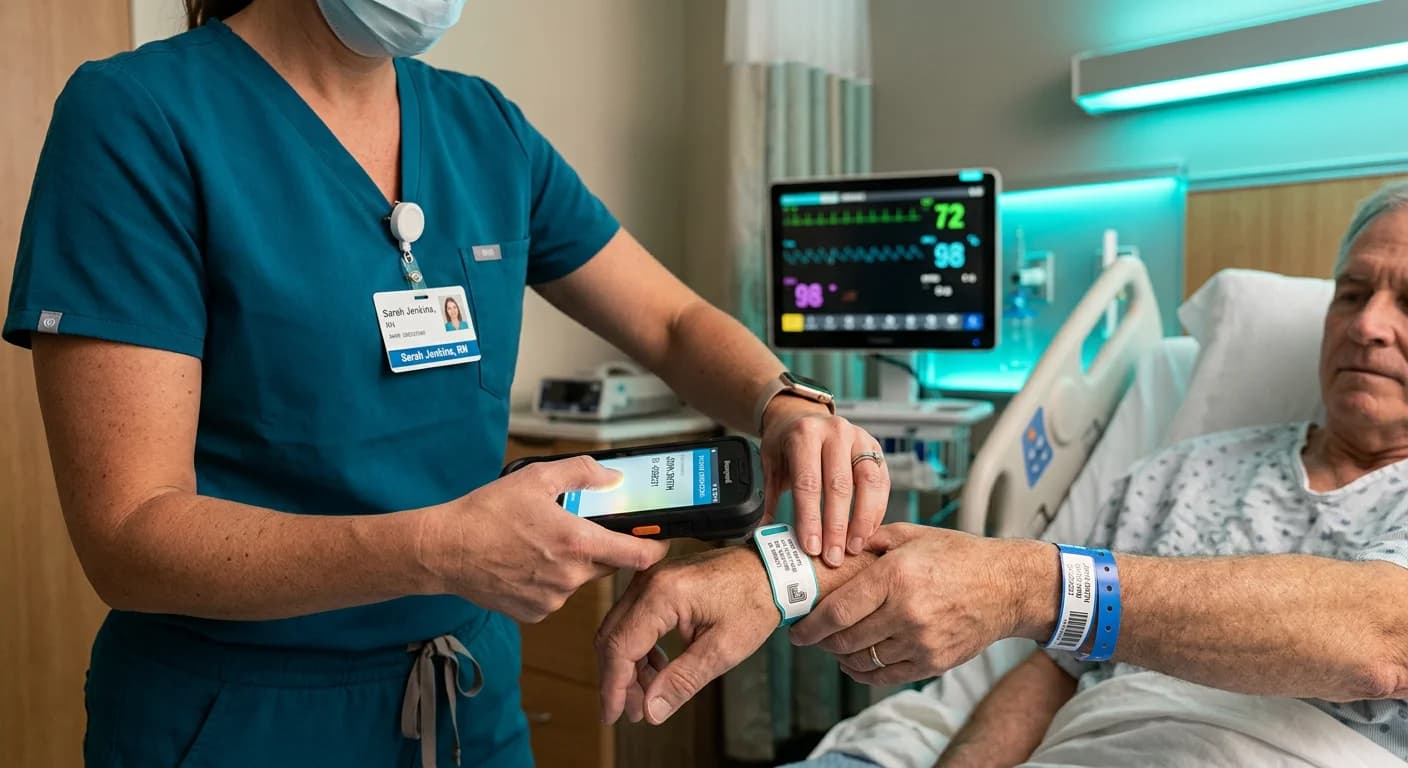 NFC Patient Wristbands: The Future of Bedside Verification